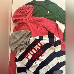 Polo Boys long sleeved lot
